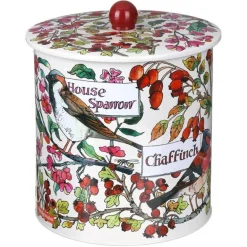 Emma Bridgewater Birds in the Hedgerow Biscuit Barrel