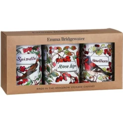 Emma Bridgewater Birds in the Hedgerow Set of 3 Round Caddies