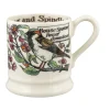 Emma Bridgewater Birds In The Hedgerow Spindle & House Sparrow  1/2 Pint Mug