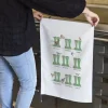 This Is Nessie Bird Watching Tea Towel by