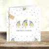 West Country Designs 'Birthday Wishes' Blue Tit Greetings Card
