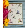 Jen Winnett Birthday Wishes Dragonfly Eco-Card