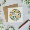 Becky Amelia Birthday Wishes Marigolds Greeting Card