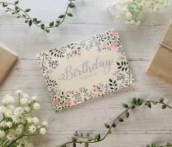 Becky Amelia Birthday Wishes Meadow Greeting Card