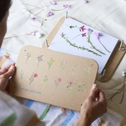 This Is Nessie Birth Flower Press by