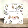 West Country Designs Blackberry Mice Birthday Card