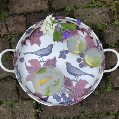 Thornback & Peel Blackbird & Bramble Large Handled Tray