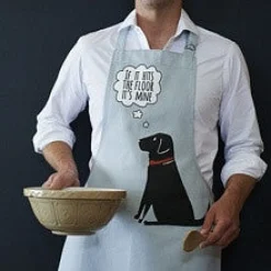 Sweet William Black Labrador Apron