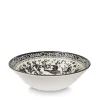 Burleigh Black Regal Peacock Cereal Bowl