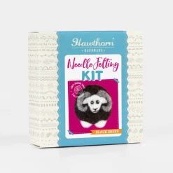 Hawthorn Handmade Black Sheep Brooch Felting Kit