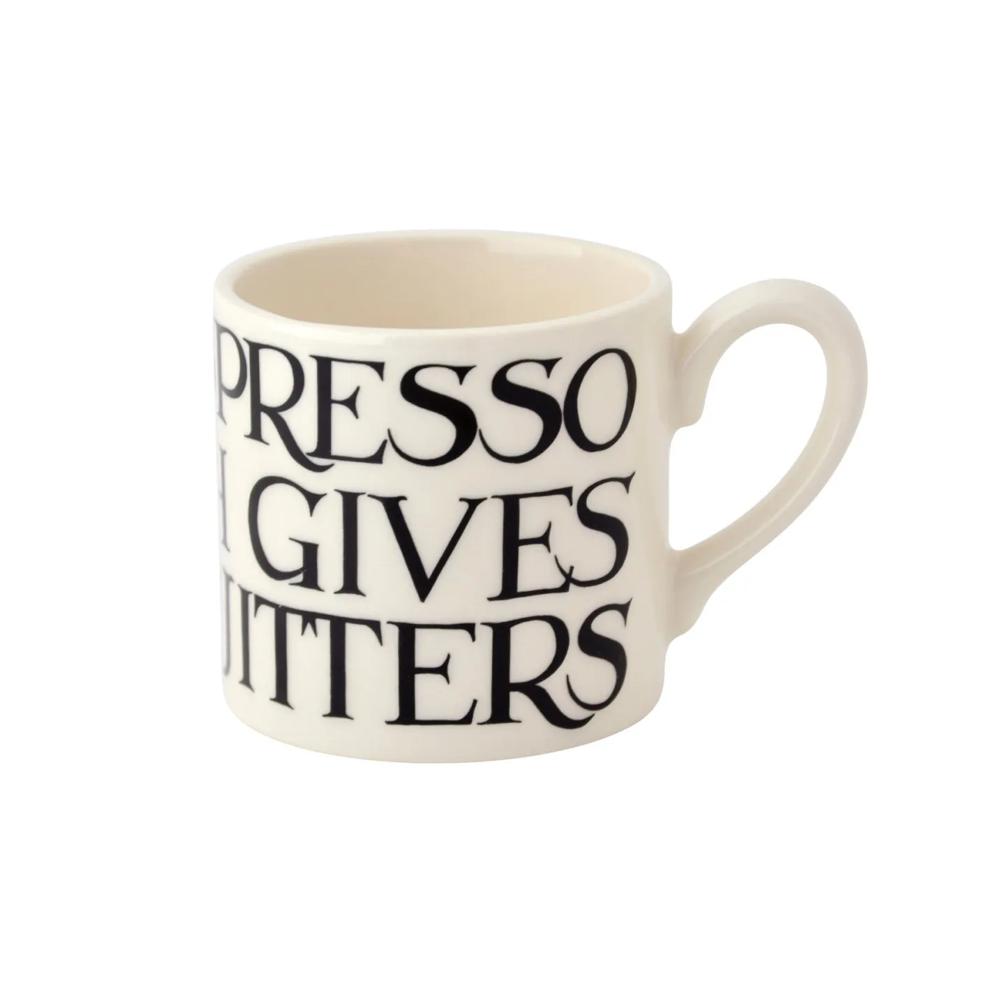 Emma Bridgewater Black Toast Espresso Mug