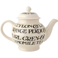 Emma Bridgewater Black Toast 4 Mug Teapot