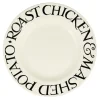 Emma Bridgewater Black Toast Roast Chicken 10 1/2 Plate