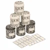 Emma Bridgewater Black Toast Set of 6 Herb/Spice Tins