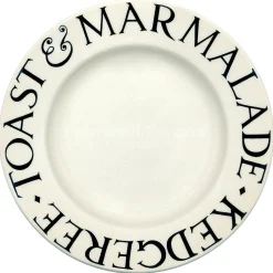 Emma Bridgewater Black Toast Toast and Marmalade 8 1/2 Plate