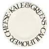 Emma Bridgewater Black Toast Veggies 10 1/2 inch Plate
