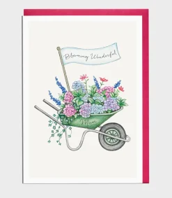Lottie Murphy Blooming Wonderful Wheelbarrow Mother's Day Card