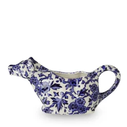 Burleigh Blue Arden Cow Creamer Boxed