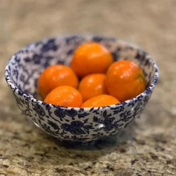 Burleigh Blue Arden Medium Footed Bowl