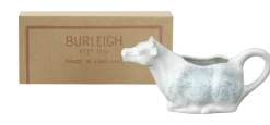 Burleigh Blue Asiatic Pheasants Cow Creamer Boxed