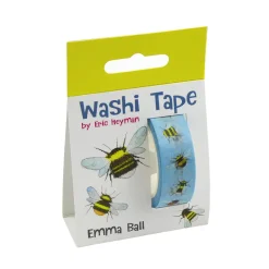 Emma Ball Blue Bees 15mm Washi Tape