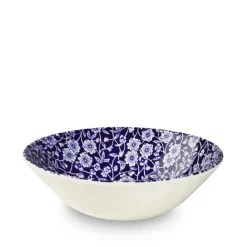 Burleigh Blue Calico Cereal Bowl