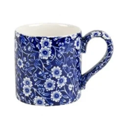 Burleigh Blue Calico 0.66  Pint Mug