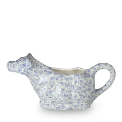 Burleigh Blue Felicity Cow Creamer Boxed