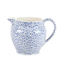 Burleigh Blue Felicity Sm. Dutch Jug Creamer