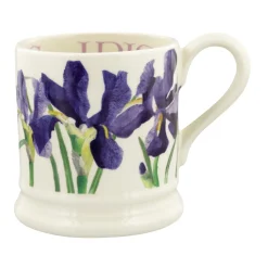 Emma Bridgewater Blue Iris 1/2 Pint Mug