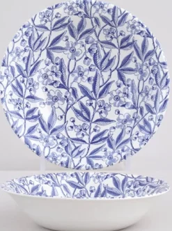 Burleigh Blue Prunus Cereal Bowl