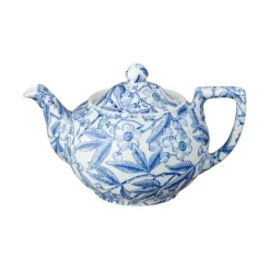 Burleigh Blue Prunus Small Teapot
