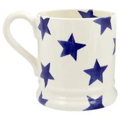 Emma Bridgewater Blue Star 1/2 Pint Mug