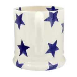 Emma Bridgewater Blue Star 1/2 Pint Mug