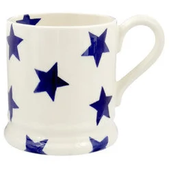 Emma Bridgewater Blue Star 1/2 Pint Mug