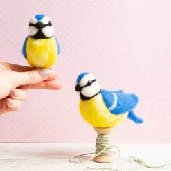 Hawthorn Handmade Blue Tits Needle Felting Kit