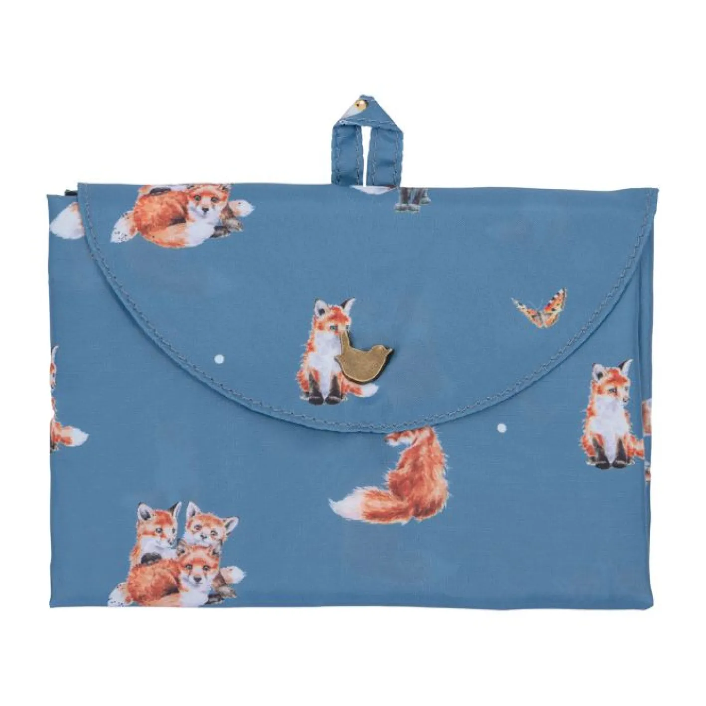 Wrendale Designs 'Born To Be Wild' Foldable Lightweight Shopping Bag