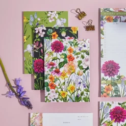 Catherine Lewis Bountiful Blooms - Set of 3 A6 Notebooks
