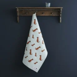 Sweet William Boxer Tea Towel