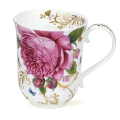 Dunoon Braemar Vintage Rose Mug