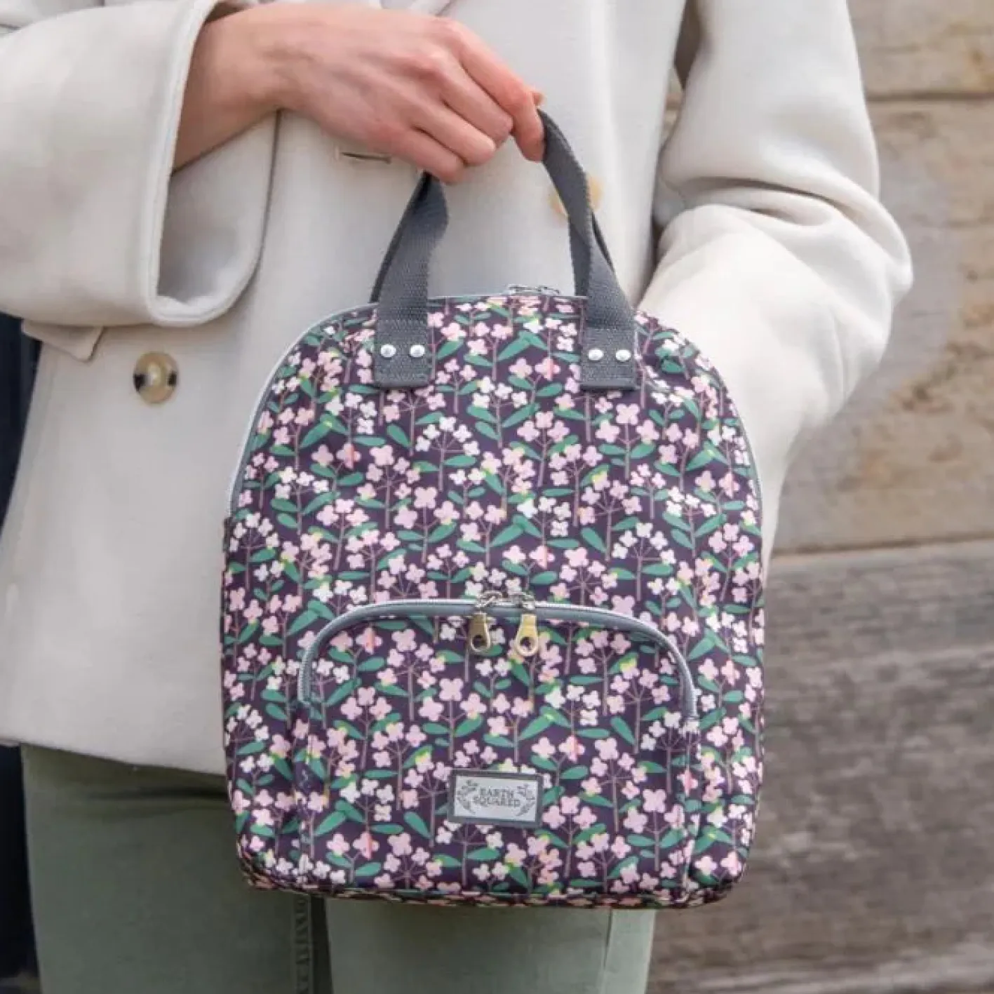 Earth Squared Bags Briar Oil Cloth Alice Backpack