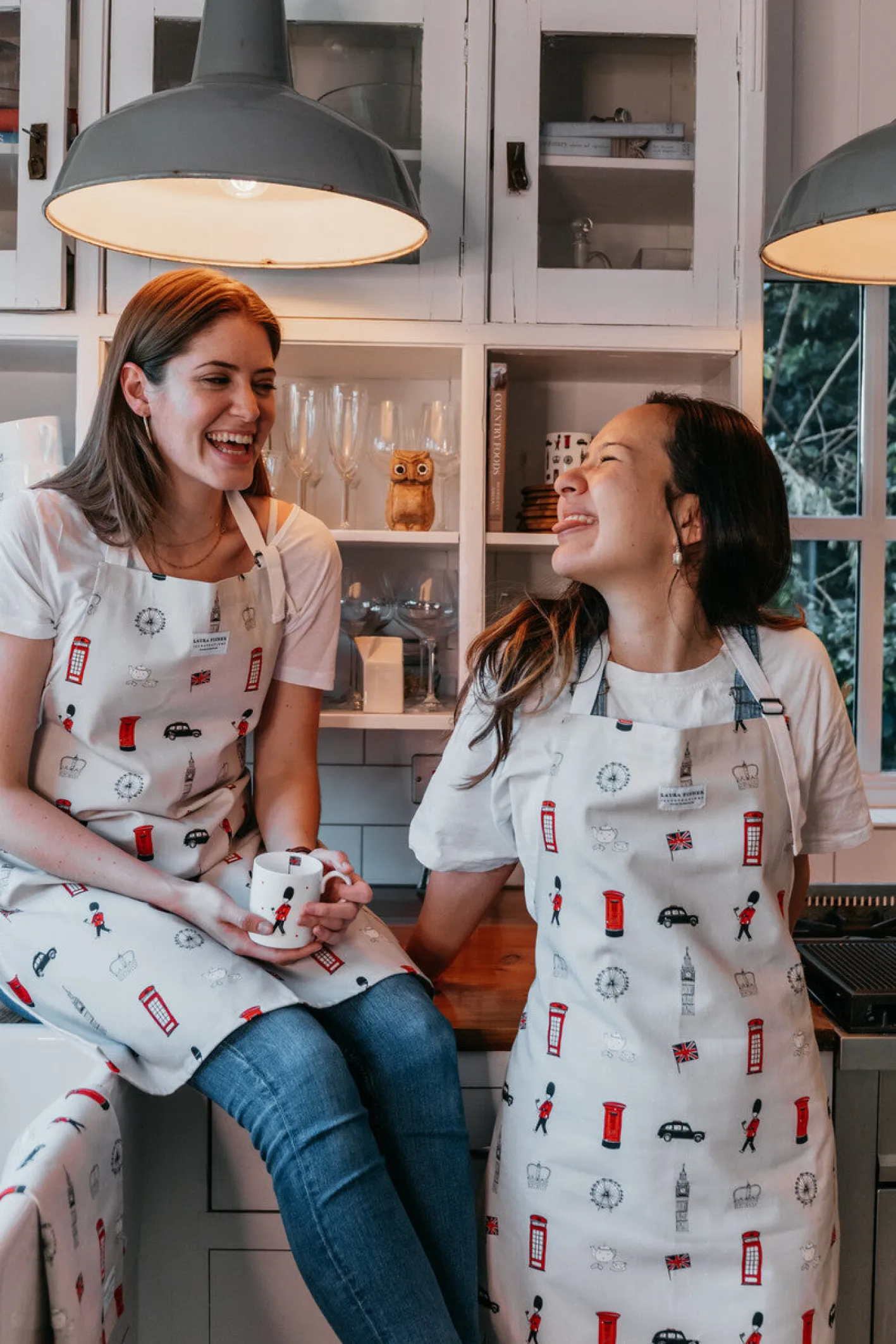 Laura Fisher Bright & British Cotton Apron