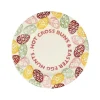 Emma Bridgewater Bright Easter Eggs Hot Cross Buns 8 1/2 Inch Plate