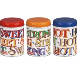 Emma Bridgewater Brighter World Set of 3 Round Caddies