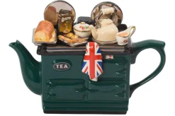 Ceramic Inspirations British Roast Dinner Large Aga Teapot - Green