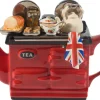 Ceramic Inspirations British Roast Dinner Large Aga Teapot - Red