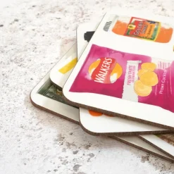 Corinne Alexander British Store Cupboard Coaster Set by