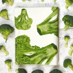 Corinne Alexander Broccoli Tea Towel by