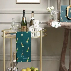 Sophie Allport Bubbles & Fizz Tea Towel