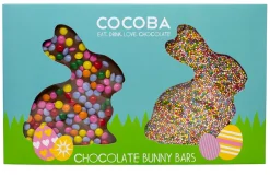 Cocoba Bunny Shaped Easter Chocolate Bar Set